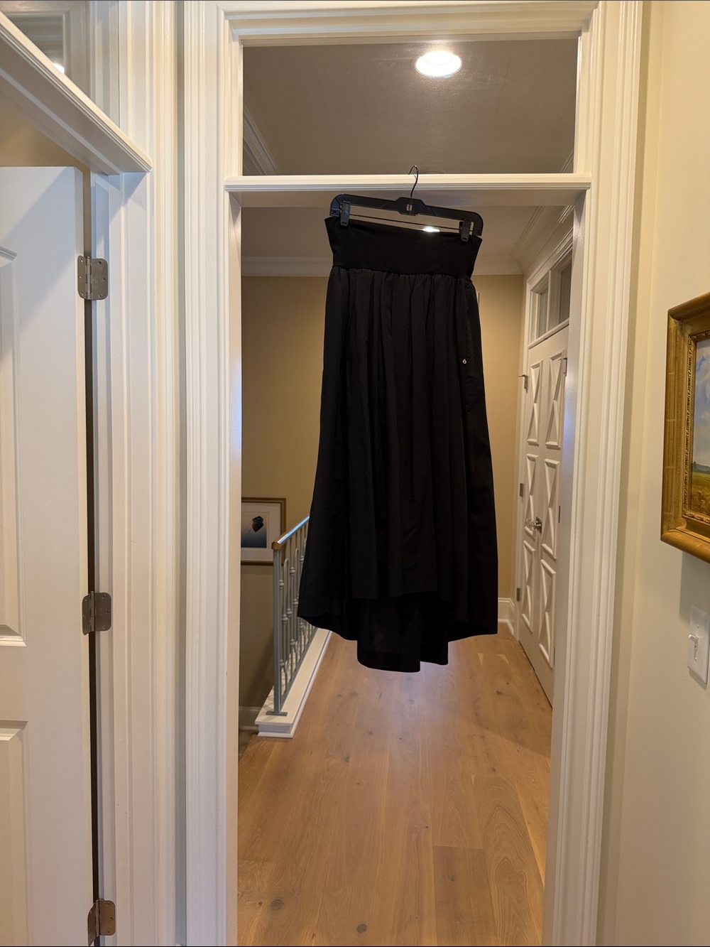 Otto D’ame Classic black Maxi Skirt